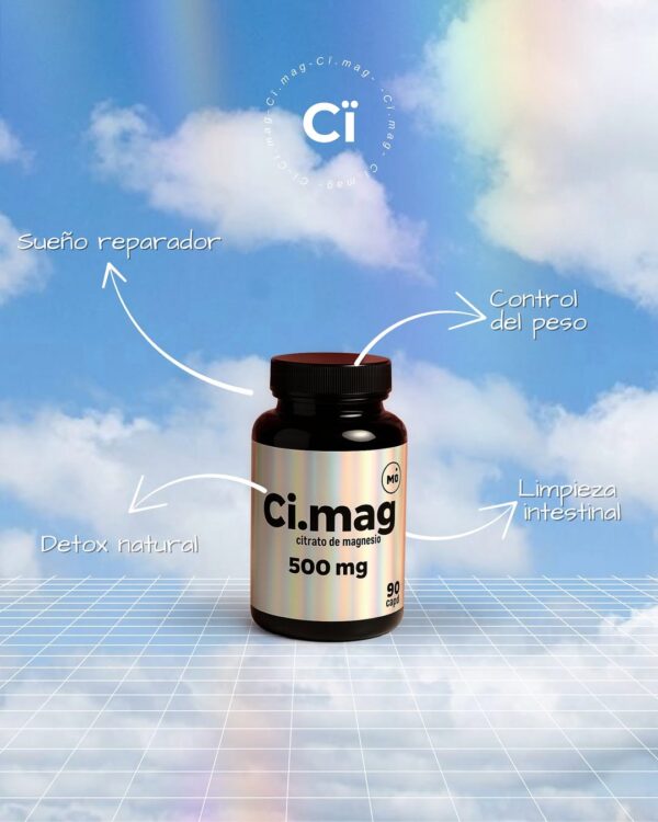 CAPSULAS DE CITRATO DE MAGNESIO